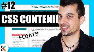 💙 CSS del contenido  - Crea una página web con elementos Flotantes [Proyecto de CSS desde cero]