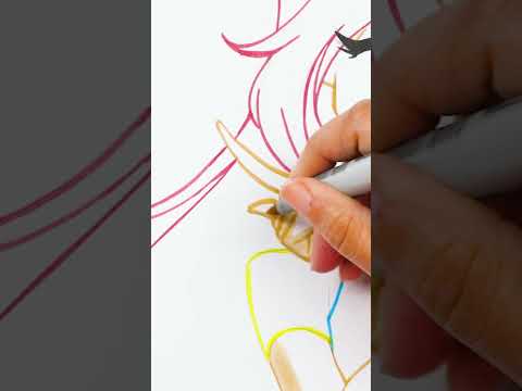 Видео: давайте раскрасим Блум #winxclub #winxclubofficial #copic | Винкс Клуб