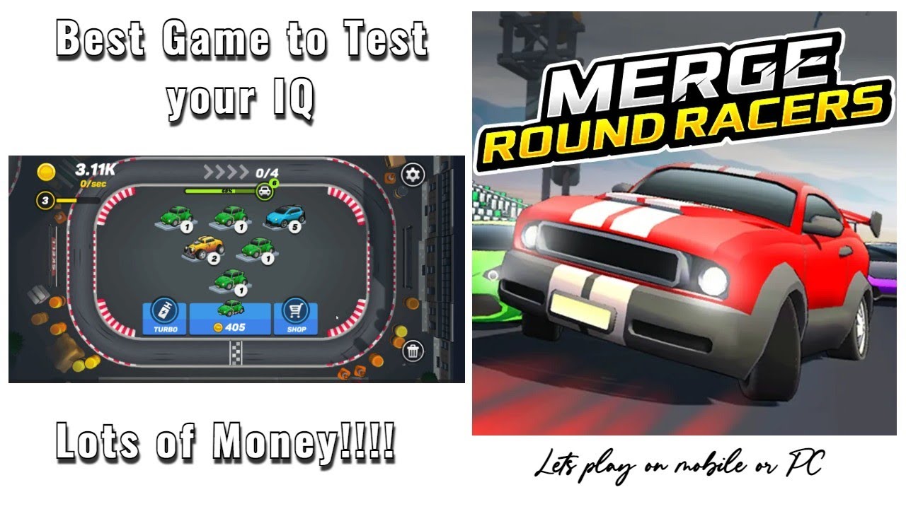Merge Round Racers - Play it on Poki 