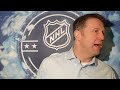 Sacco speaks with the media ahead of matchup @PIT