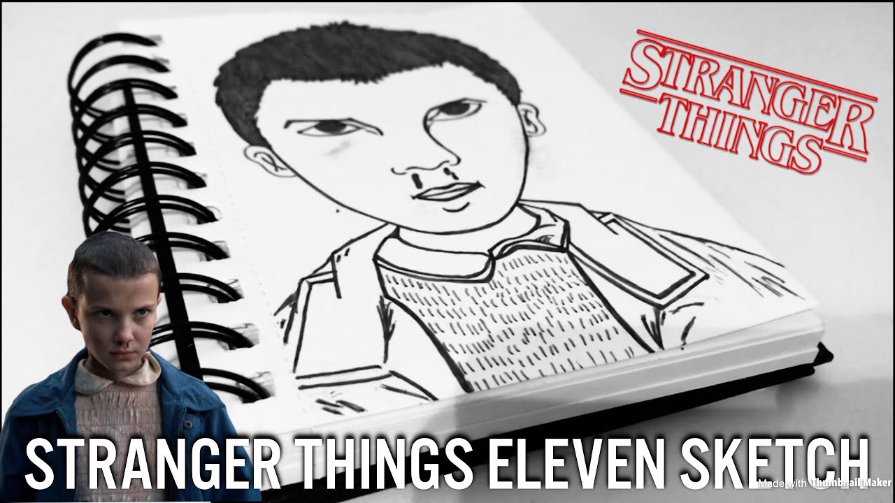 STRANGER THINGS ELEVEN SKETCH! - YouTube