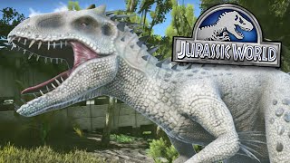 INDOMINUS REX ENCLOSURE! - Jurassic World - Ark Survival Evolved MOD | Ep 1