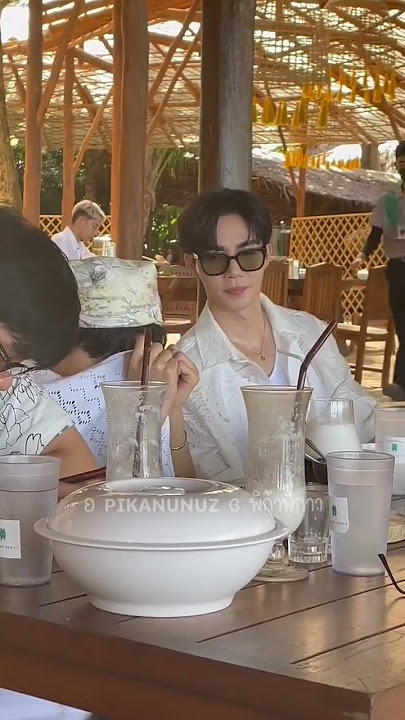 They look like Daddy & baby🥺💙🧡This vd is not🚫 #TFSSunkissedDatexZeeNuNew #zeenunew #zeepruk  #nunew