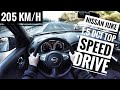 Nissan Juke 1.5 dCI (2017) - POV on german Autobahn - Top Speed Drive