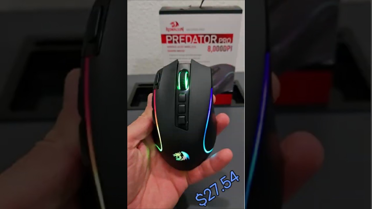 Gaming Mouse Redragon Predator Pro Worth the Price?! $27.54  