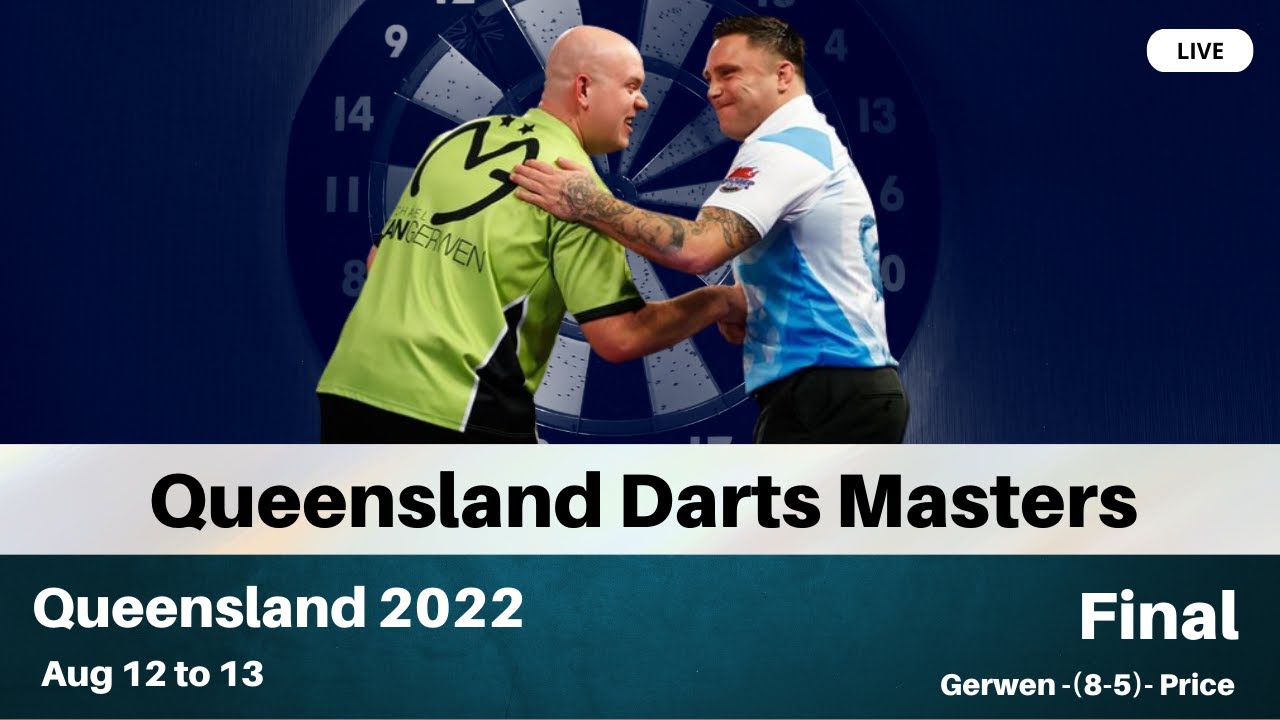 Michael van Gerwen vs Gerwyn Price Final - The PalmerBet Queensland Darts Masters 2022 Live Score