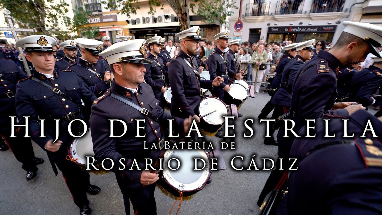 4K || HIJO DE LA ESTRELLA | BATERIA DE ROSARIO DE CÁDIZ | XXV ESTRELLA | 2024