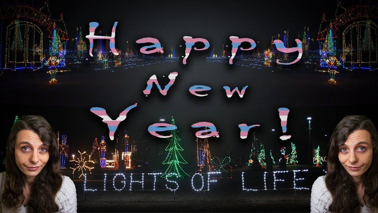 Happy New Years! + Christmas Lights - YouTube