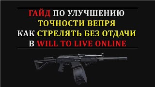 Неактуально: Как стрелять из вепря без отдачи в Will To Live Online. Макросы WTLO