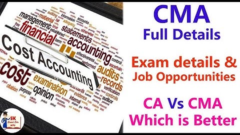 CMA full details in Tamil | Difference between CA & CMA - Which is better | Job opportunities of CMA
