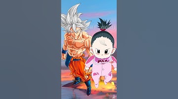 GOKU VS PAN | who is strongest #shorsfeed #goku #dragonballsuper #anime #db