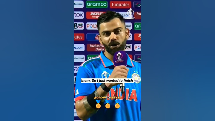 Virat Kohli Man Of The Match Interview Today India vs Bangladesh, Post Match Presentation