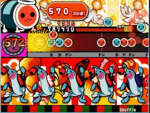 太鼓さん次郎　練習曲op.10-4（表譜面）　shuffle(でたらめ）