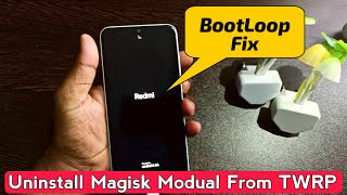Uninstall Magisk module From TWRP Bootloop Fix 100% | Remove Magisk Module