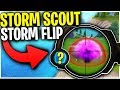 Can The STORM SCOUT Sniper Rifle DETECT A STORM FLIP? | Fortnite Mythbusters