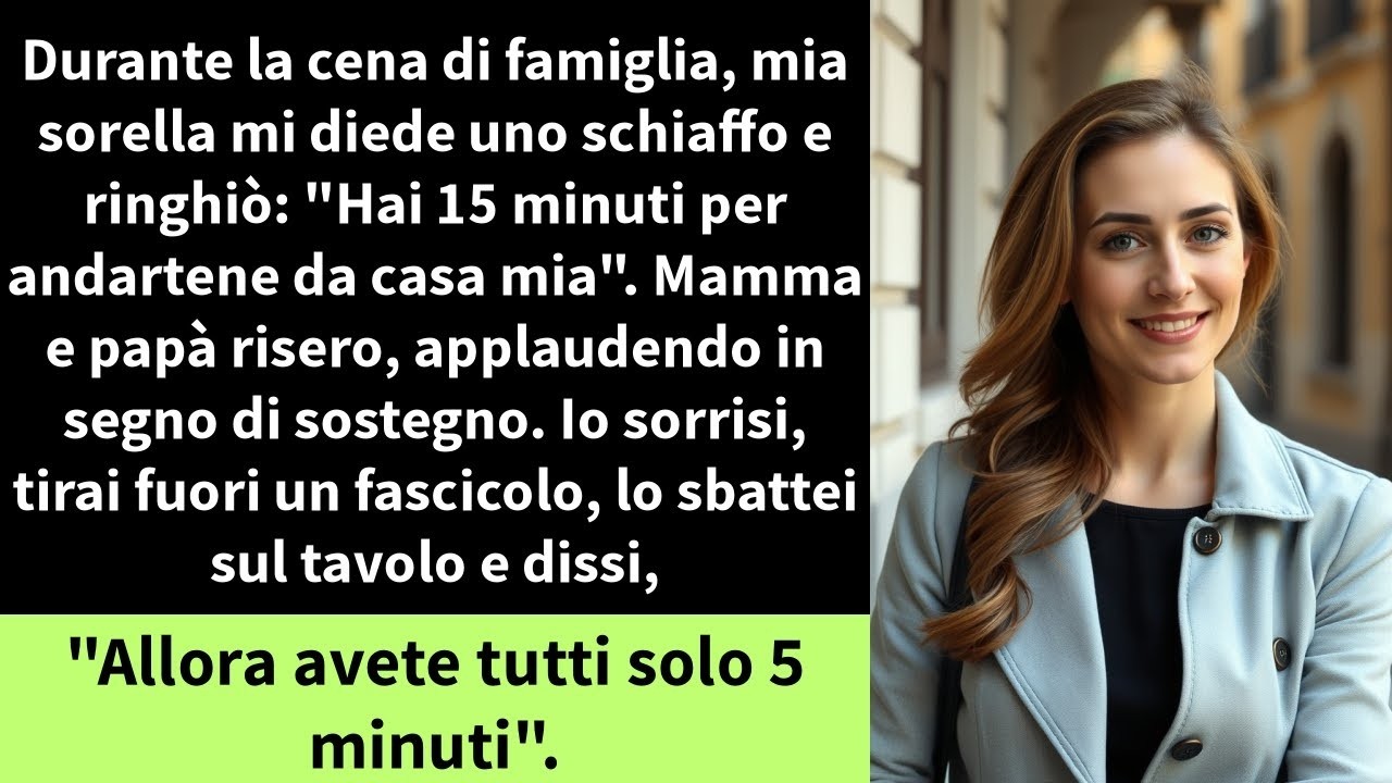 Amanda mi ha schiaffeggiata davanti a tutti. Mio padre ha riso, mia madre ha applaudito. In quel momento ho capito: per loro ero solo un problema da gestire. Mi chiamo Jordan, 34 anni,...