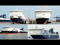 Klaipeda port ferry ships DFDS