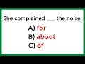 Mixed Grammar Quiz | If you Can Get 10 out of 40, Your Brain is Fantastic #247