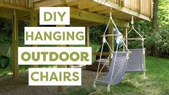 DIY Hanging Outdoor Chairs- HGTV Handmade 