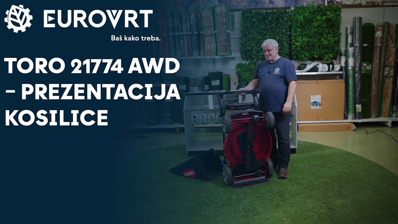 Toro 21774 AWD Kosilica s Pogonom na Sve Kotače – Prezentacija | Eurovrt.hr
