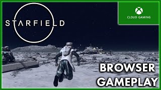 Xbox Cloud Gaming - STARFIELD - 1080p Edge Browser Gameplay & Performance