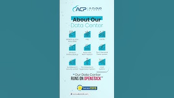 ACP About Our Data Center.