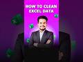 How To Clean Excel Data | Tips &amp; Tricks #thesanbytes