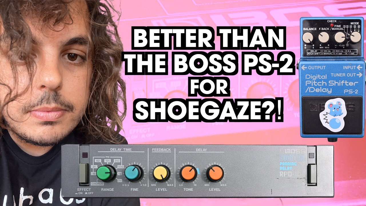 Shoegaze Secrets: Rare Vintage Boss RPD-10 Delay - YouTube