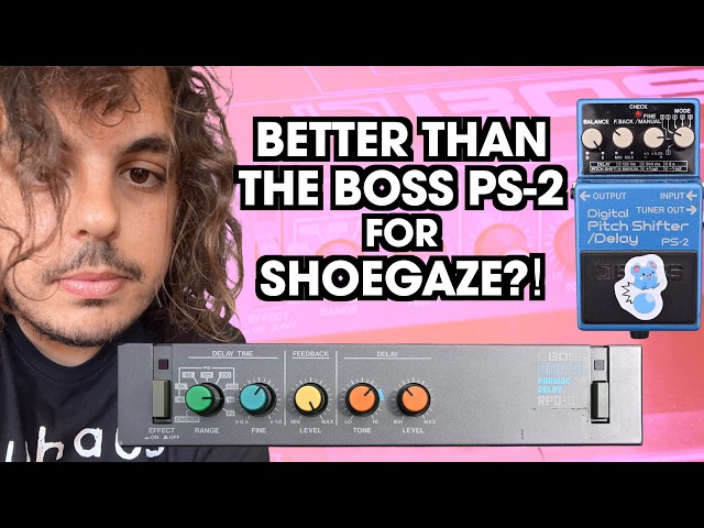 Shoegaze Secrets: Rare Vintage Boss RPD-10 Delay - YouTube
