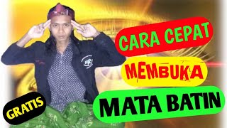 cara membuka mata batin sendiri menurut islam//GRATIS