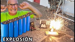 Poderosa DESCARGA ELECTRICA que Provoca Explosiones