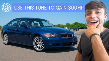 I Let ChatGPT Tune My BMW 335i & Its WAY Faster Now!