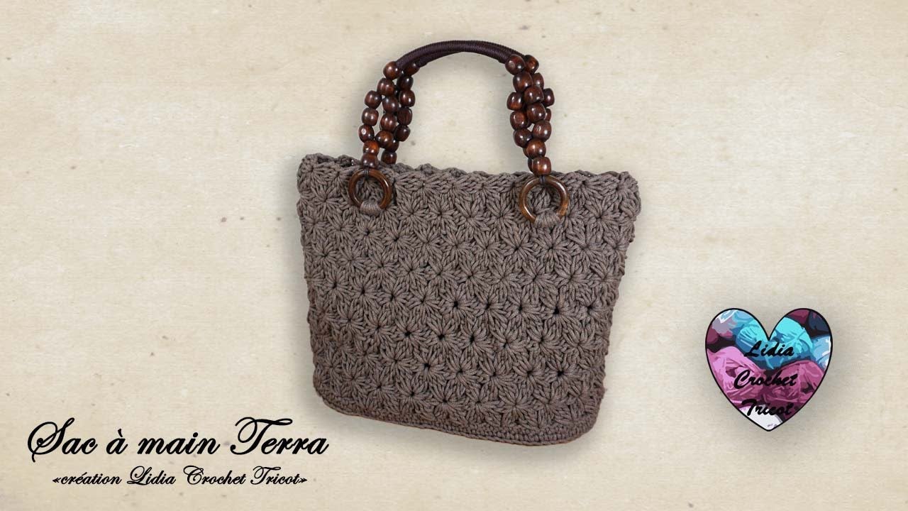 Sac "Terra" Crochet "Lidia Crochet Tricot" - YouTube