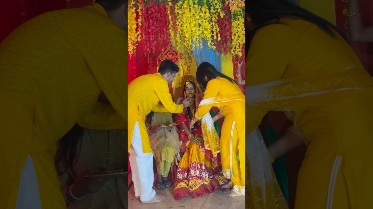 Sister Ki Haldi ❤️😍