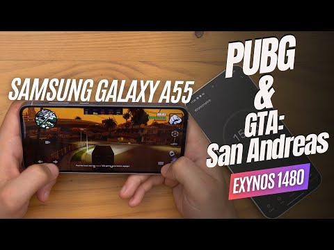 Samsung Galaxy A55 5G PUBG Mobile ve GTA: San Andreas 2024 Oyun Testi 