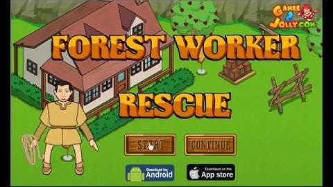 Games2Jolly Forest Worker Rescue Walkthrough | OnlineGamezWorld