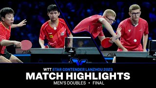 Xu Yingbin/Lin Shidong vs Felix Lebrun/Alexis Lebrun | MD Final | WTT Star Contender Lanzhou 2023