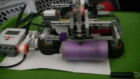 NXT Lego Mindstorms CNC Lathe Prototype