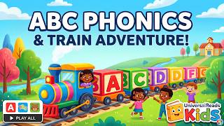🚂ABC Phonics & Train Adventure! 🔤Learn Alphabet Sounds, Numbers 1–100, &Animal Sounds |Kids Learning screenshot 5