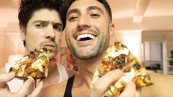 we made the best pizza ever | chris + brock