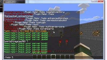 No Plugin | Hide all commands ? /pl /plugins /help | Minecraft Bukkit Plugin