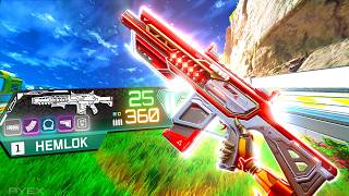 Full *New* Hemlok Fire Rate has the Fastest TIME TO KILL in Apex Legends Guide
