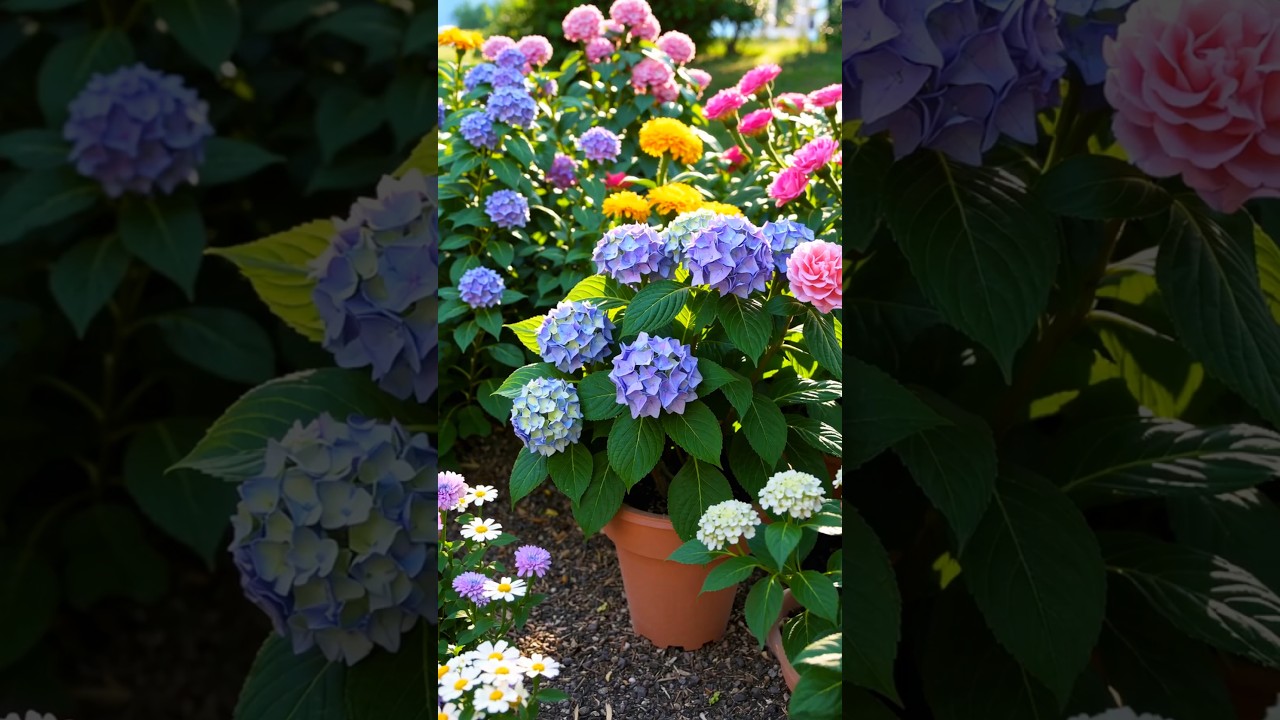 Como cuidar de la floracion de la Hortensia #plantas #jardin