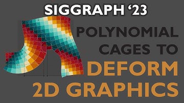 Polynomial 2D Green Coordinates for Polygonal Cages - SIGGRAPH 