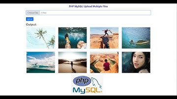 PHP MySQLi Upload Multiple Files