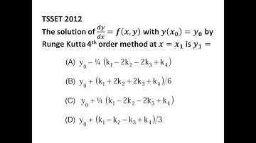 39. Runge Kutta 4th order method I CSIR I JEST I TSSET I DL PHYSICS I Dr. Nagaraju Pendam