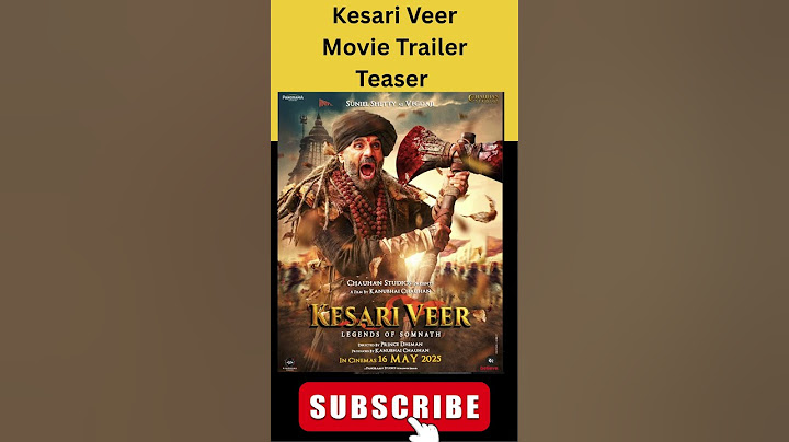 Kesari Veer trailer Teaser Suniel Shetty, Vivek Oberoi, Akanksha Sharma, Sooraj Pancholi | Kanu Chau