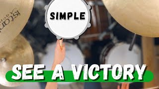 Simple Drums for See A Victory - Elevation Worship
