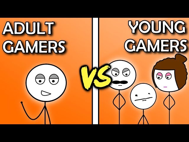 Kid Gamers VS Adult Gamers class=