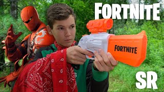 ЛУЧШИЙ НЁРФ ПИСТОЛЕТ? | Обзор Nerf Fortnite SR